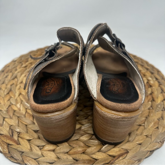 Freebird Caprice Leather Mule Sandal Dark Brown Size 9 Women's - Picture 5 of 9